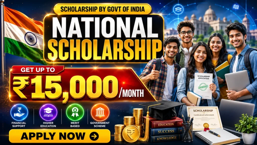 Top Scholarships for Students in India (2026) – Process & How to Apply